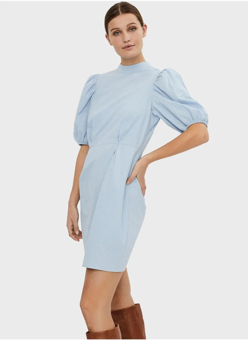 VERO MODA Crew Neck Dress