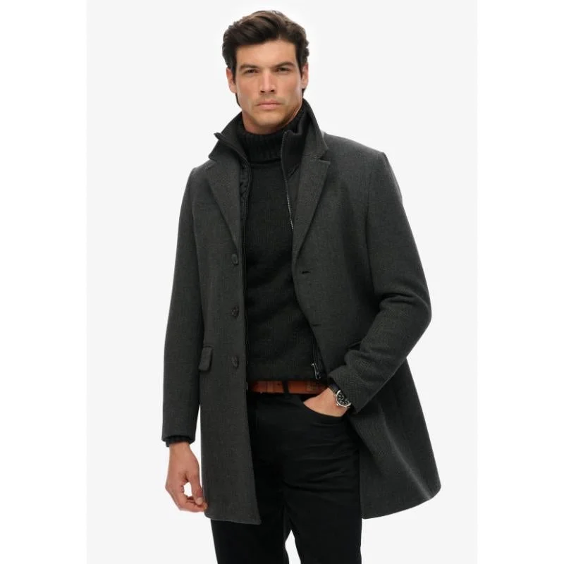 Superdry Tailored 2 In 1 Town Coat
