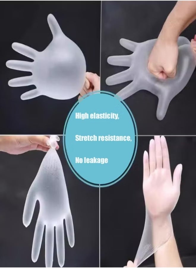Generic Durable TPE Material Disposable Gloves-Pack of 200  - Image 4