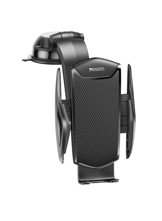 Yesido C99 Car Center Console Suction Cup Mobile Phone Navigation Holder (Black) - Image 1