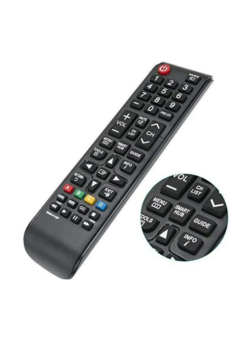 Universal Remote Control Compatible with Samsung TV, Replacement Remote LED LCD Plasma 3D Smart TVs BN59-01199F Black