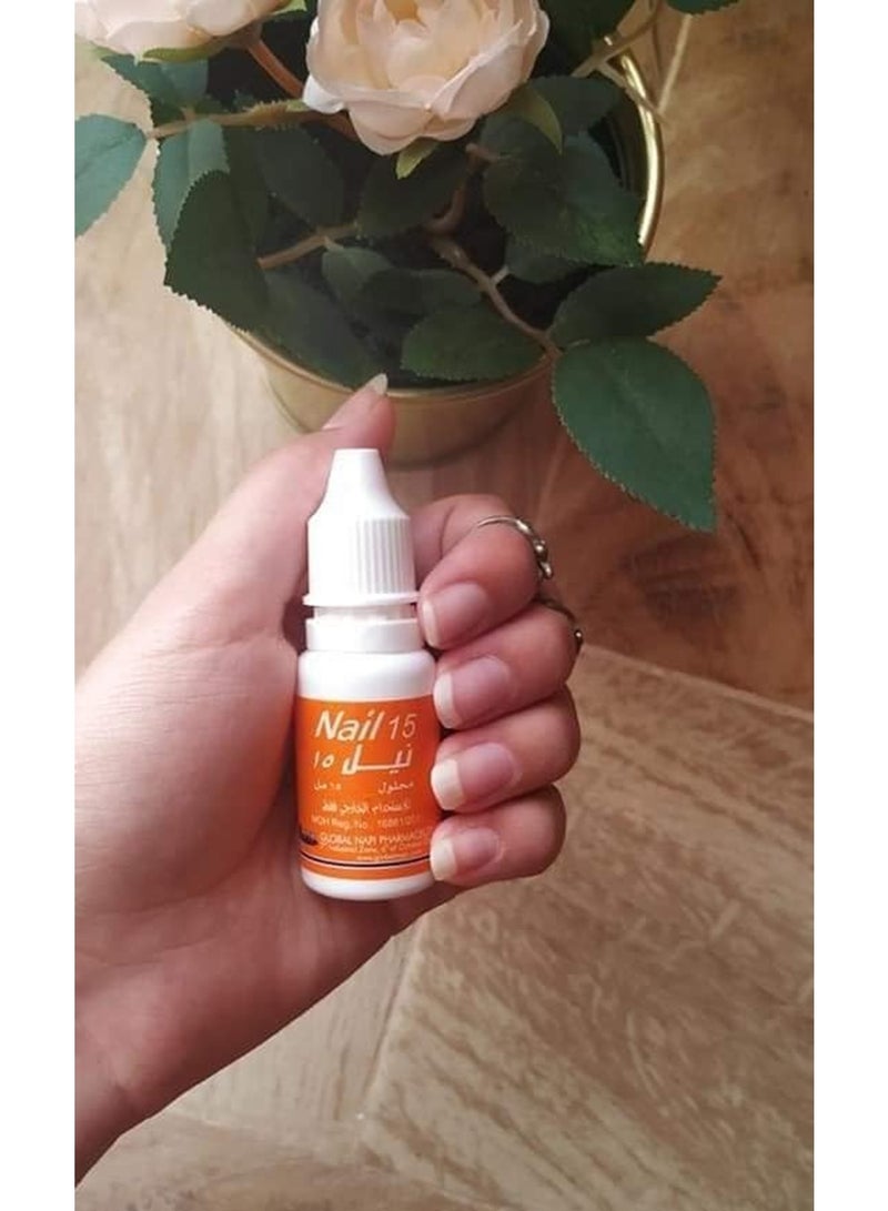 Nail Care Lotion (15 ml) Strengthening and Nourishing Formula Designed to Lengthen and Strengthen Nails, Prevent Breakage, and Maintain the Health of the Nails and Surrounding Skin - Image 3