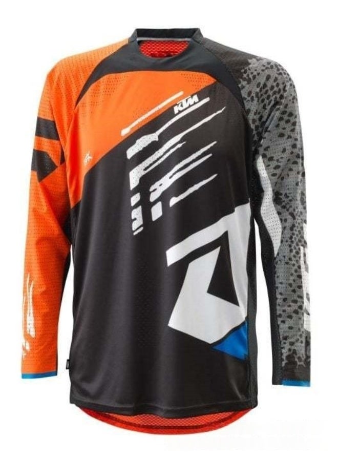 KUYING Men's Outdoor Cycling Suit Off-road Road Mountain Bike Cycling Suit 