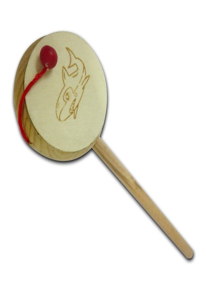 NPRC Wooden Stylish Damaru Rattle Toys Kids Gift - Image 2