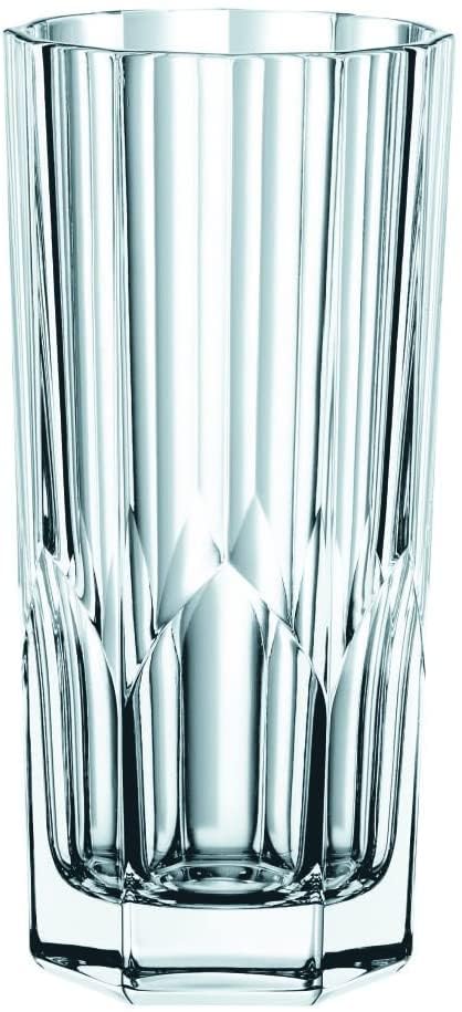 Nachtmann Aspen Collection Highball Glasses, Set of 4, Long Drink Glass, 11- ounce Tall Drinking Glassware, for Mix Drinks and Cocktails, Made of Crystal Glass, Clear, Dishwasher Safe - Image 4