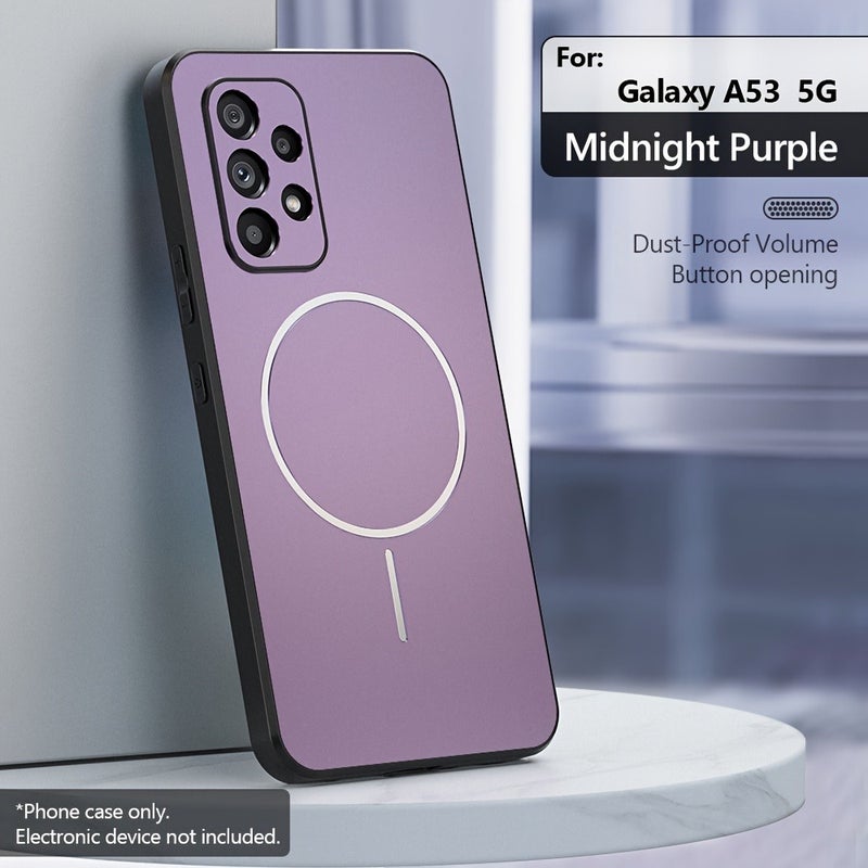 Ultra-Slim Matte Frosted Phone Case for Samsung Galaxy A53/A54/A55/A56 5G - Shockproof, Wireless Charging Compatible - Image 1