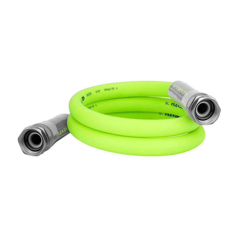 Flexzilla Garden Lead-in Hose, 5/8" x 5', Female/Female 3/4" - 11 1/2 GHT Fittings - Image 1