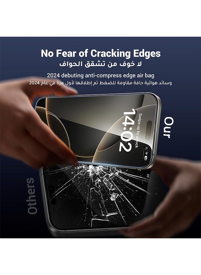 إكس ليفيل واقي شاشة زجاجي مقوى لهاتف iPhone 16 Plus - Image 4