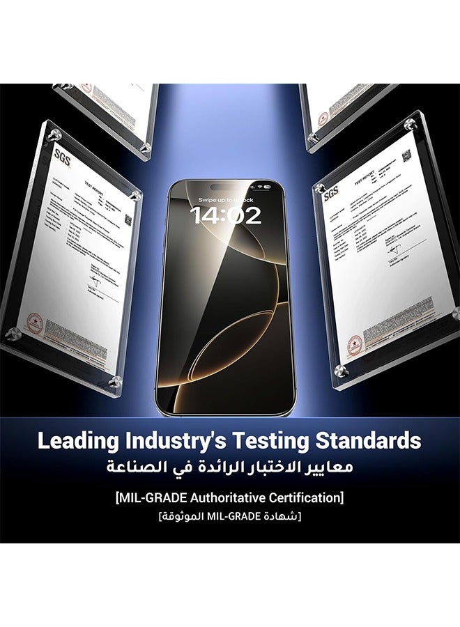 إكس ليفيل واقي شاشة زجاجي مقوى لهاتف iPhone 16 Plus - Image 2