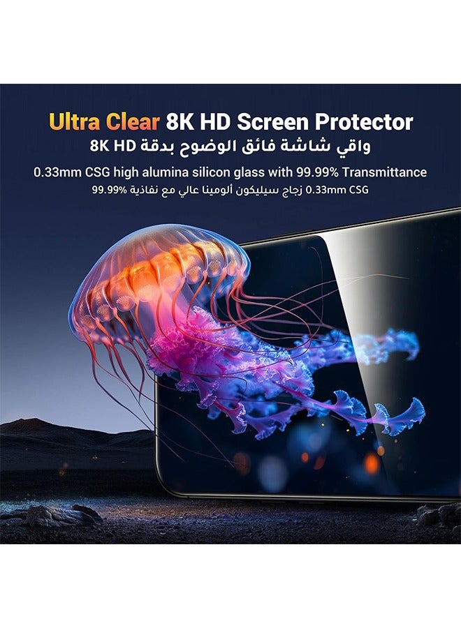 إكس ليفيل واقي شاشة زجاجي مقوى لهاتف iPhone 16 Plus - Image 3