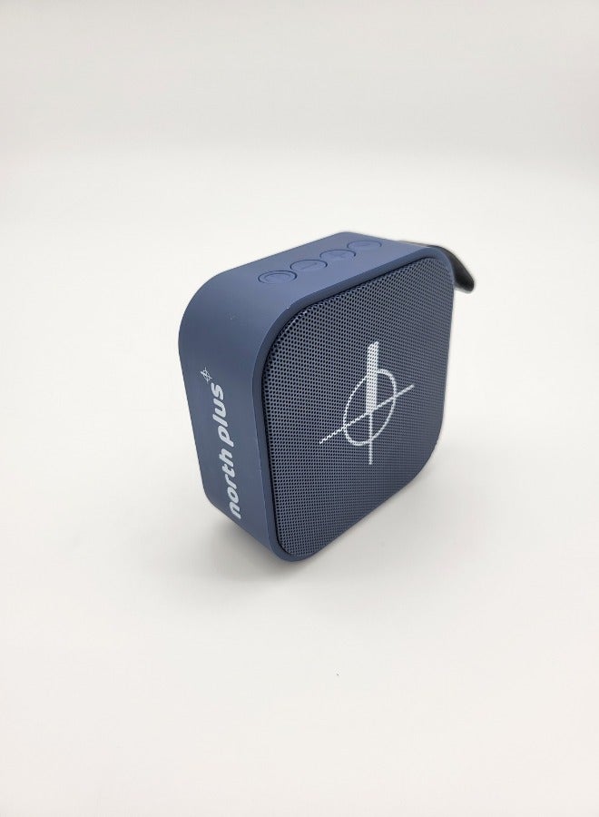 North Plus SoundWave4 Portuguese-Designed Portable Speaker – Bluetooth 5.3, 9.8W Powerful Immersive Sound, Quick 1-Hour Charge for 5 Hours Playback, USB Type-C Port, IP65 Water and Dust Resistance, Durable Strap for Easy Portability, Compact and Stylish Design - Image 2