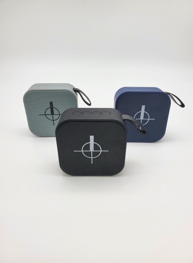 North Plus SoundWave4 Portuguese-Designed Portable Speaker – Bluetooth 5.3, 9.8W Powerful Immersive Sound, Quick 1-Hour Charge for 5 Hours Playback, USB Type-C Port, IP65 Water and Dust Resistance, Durable Strap for Easy Portability, Compact and Stylish Design - Image 4