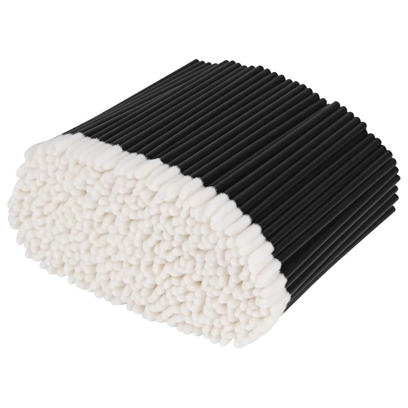 Lint-Free Disposable Lip Brushes - 500 Flocked Applicators for Smooth Lipstick and Gloss Application - Image 1