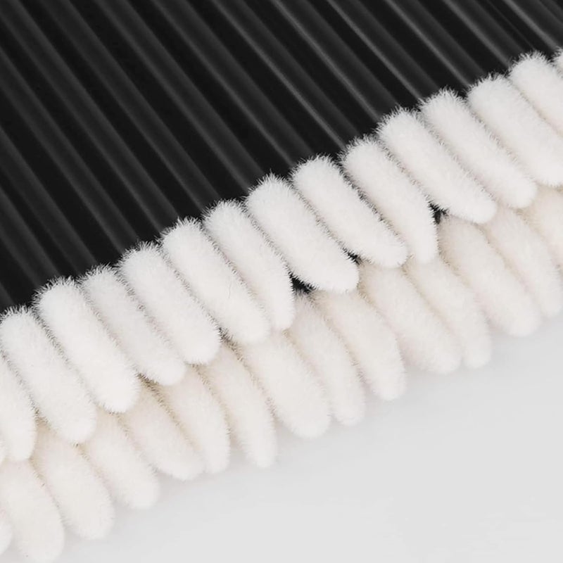 Lint-Free Disposable Lip Brushes - 500 Flocked Applicators for Smooth Lipstick and Gloss Application - Image 3