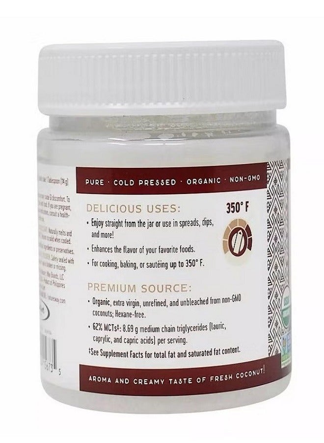 Nature's Way Organic Extra Virgin Coconut Oil 16 Oz (454 g) - Image 3