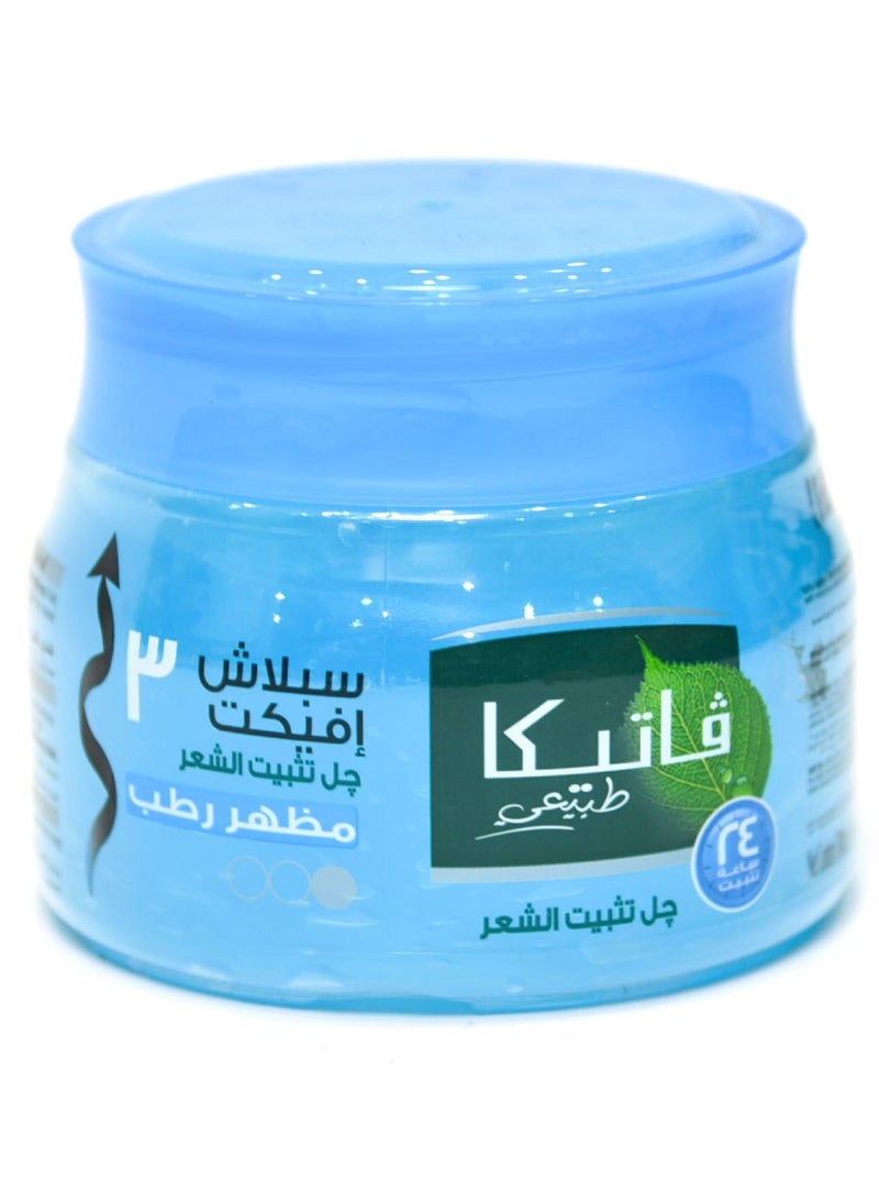 Vatika Blue Splash effect styling Hair Gel 500ml - Image 1