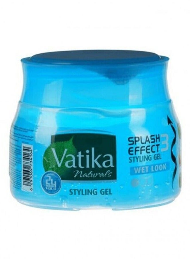 Vatika Blue Splash effect styling Hair Gel 500ml - Image 2