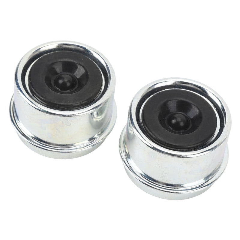 2PCS Trailer Axle Dust Cap 1.98in OD Galvanized Trailer Hub Bearing Wheel Grease Cover for 2000 to 3500 Lbs Boat Axles - Image 2