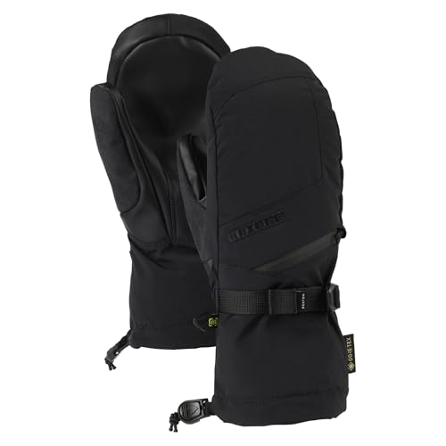 Burton Womens GoreTEX Insulated Mittens Waterproof Winter Snowboard Mittens True Black Small - Image 1