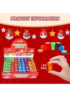 Max Fun 108Pcs Christmas Assorted Stamps For Kids Christmas Party Favors Supplies Christmas Goodies Bags Stuffers Christmas Stocking Stuffers Classroom Game Reward Prizes(Christmas Stamper)  - Image 4