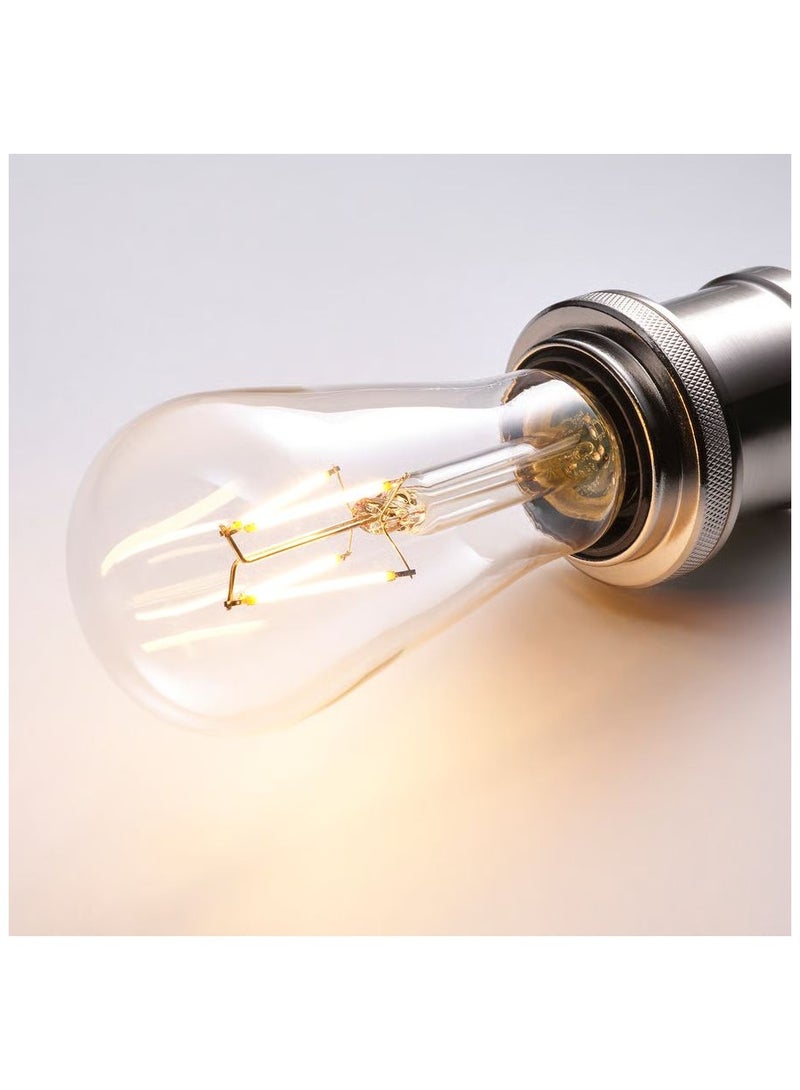LUNNOM LED Bulb, Warm yellow light., E27, 1.1w, 150Lumen, Last Up To 15000H - Image 3