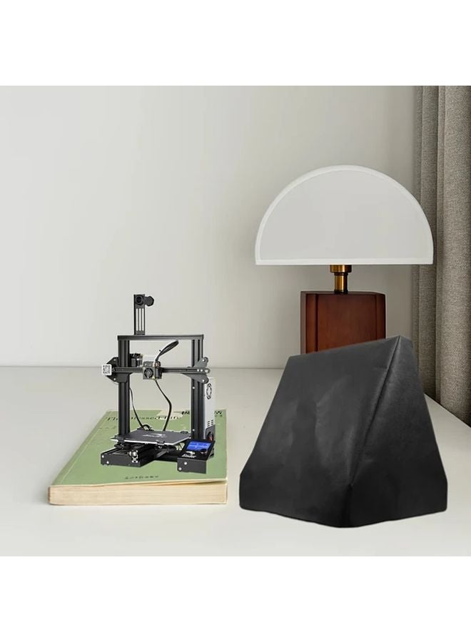 Black 3D Printer Dust Cover Portable Scratch Resistant Protective Cover for Most Models - Image 5