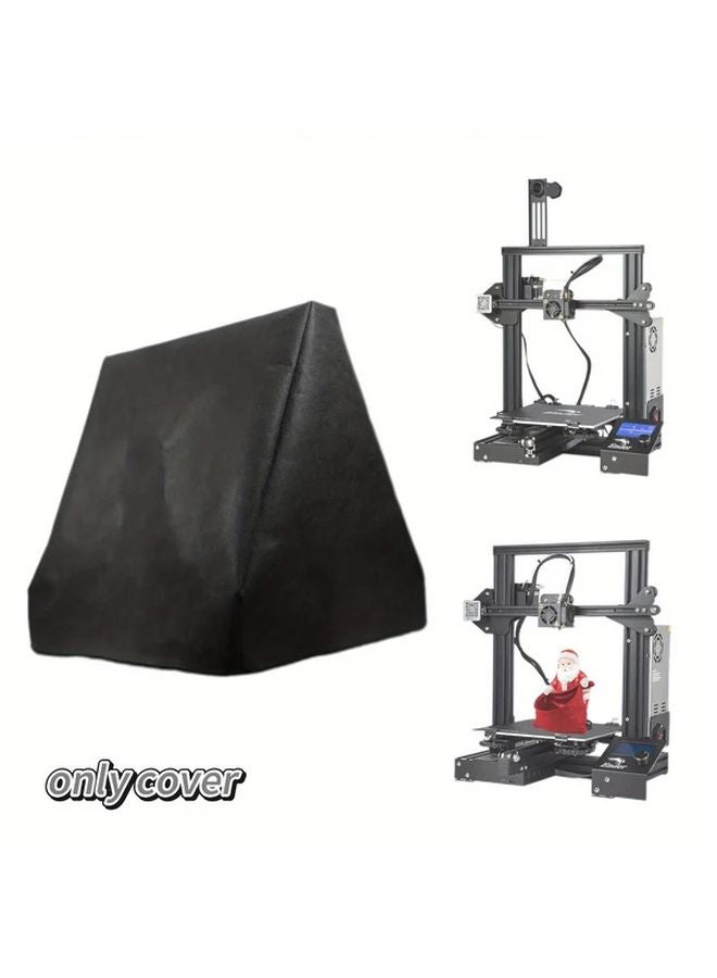 Black 3D Printer Dust Cover Portable Scratch Resistant Protective Cover for Most Models - Image 4