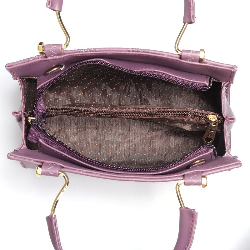 ROSS BROWN Synthetic Leather Women Satchel Bag | Ladies Purse Handbag | Women bags -Mini - Image 2