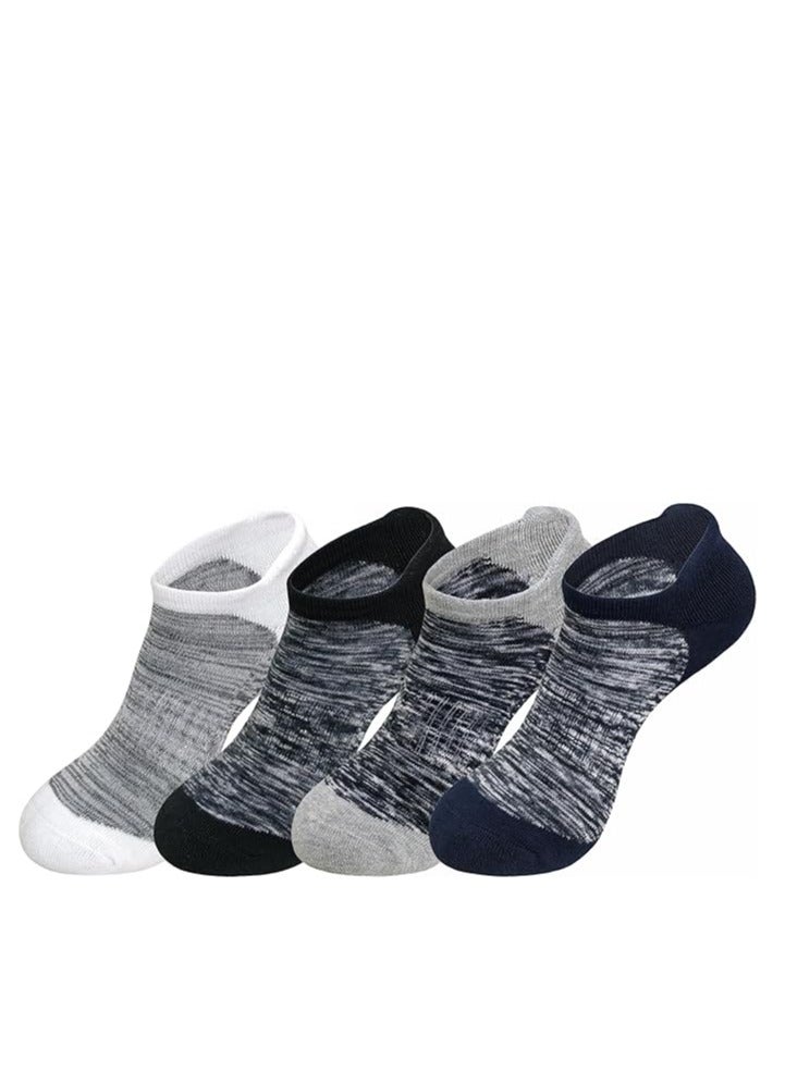 DIAMOND TOE جوارب كاحل مريحة مع وسادة من الماس - مجموعة متعددة للرجال - Image 1