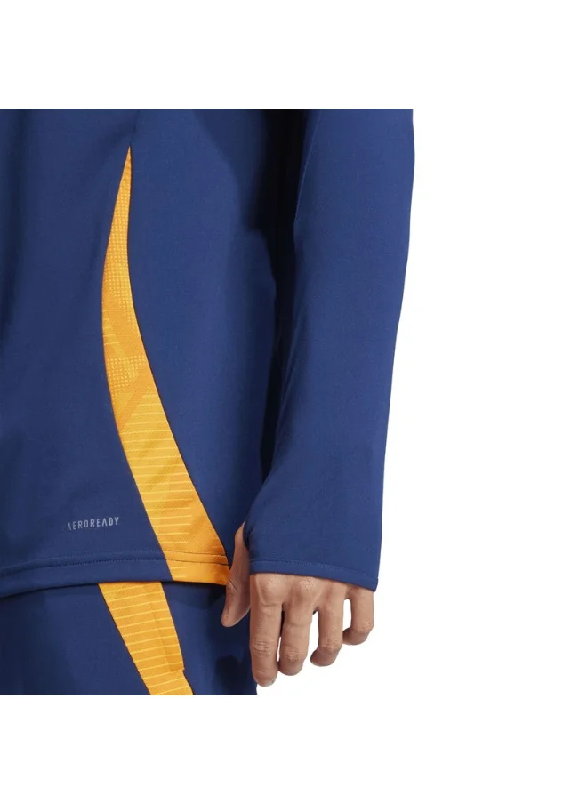 Adidas adidas REAL TR TOP Blue Football TRACK TOPS for Men - XS
