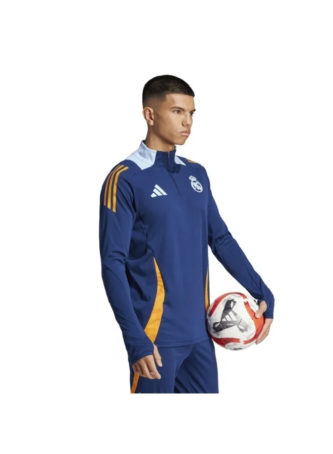 اديداس اوريجينالز adidas REAL TR TOP Blue Football TRACK TOPS for Men - XS