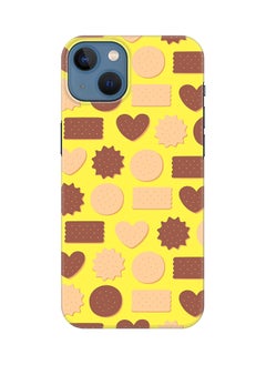 Case for Apple iPhone 14 Slim Snap Classic Series Mobile Cover Hard PC Shield Matte Finish Print - Hearty Biscuits