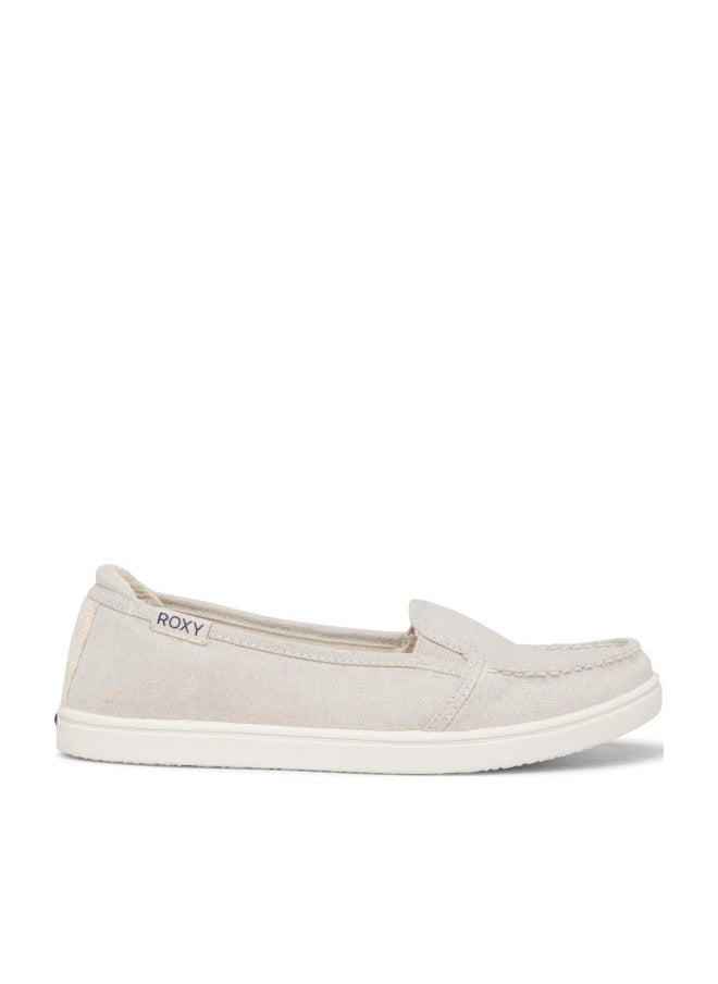 Roxy womens Minnow Slip on Shoe Sneaker, Oatmeal, 9 US - Image 1