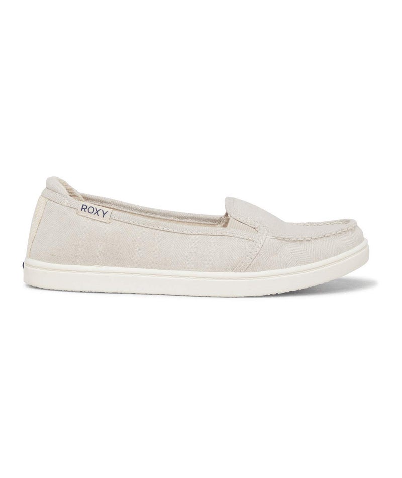 Roxy womens Minnow Slip on Shoe Sneaker, Oatmeal, 9 US - Image 3