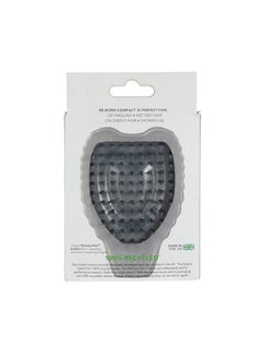 Tangle Angel Reborn Compact Pink Sparkle Detangling Hairbrush Made From Recycled Plastic Best Sustainable Ecofriendly Detangler Comb For All Hair Types Thick Thin Wet Dry Women Girls Kids Travel  - Image 3