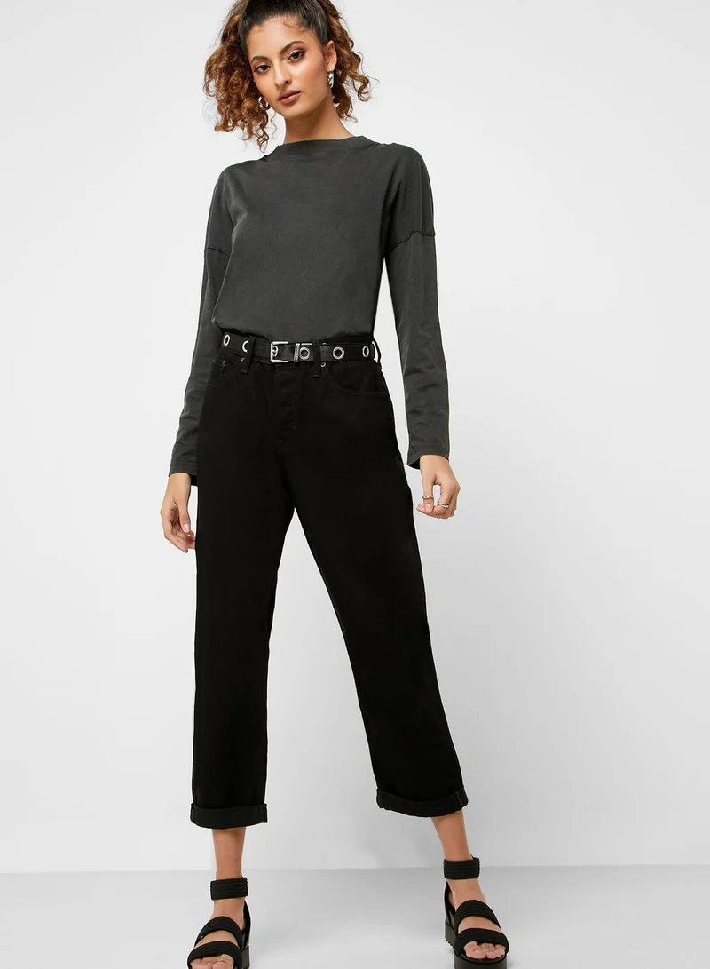 TOPSHOP Hayden Low Rise Boyfriend Jeans