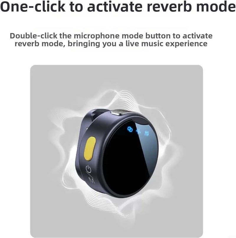 Wireless Microphone For Dji Action 5 Pro 4 3 2 Pocket 3 Osmo 360 Clear Audio Recording - Image 4