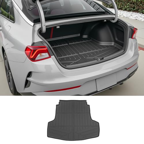 Qyebbk Trunk Mat for 2021-2026 Kia K5 / 2020-2026 Hyundai Sonata Rear Cargo Mat All Weather TPE Protector Trunk Liner Accessories - Image 1