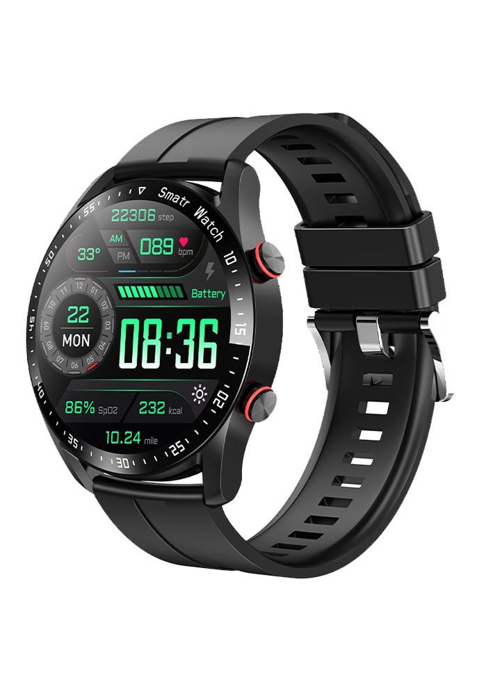 AROAQ Hw20 Smart Watch, Multifunctional Ip67 Waterproof Health Monitoring Watch, Large Display Wrist Watch With Heart Rate, Blood Pressure, Blood Oxygen, Sleep Monitoring, (Vinyl) - Image 1