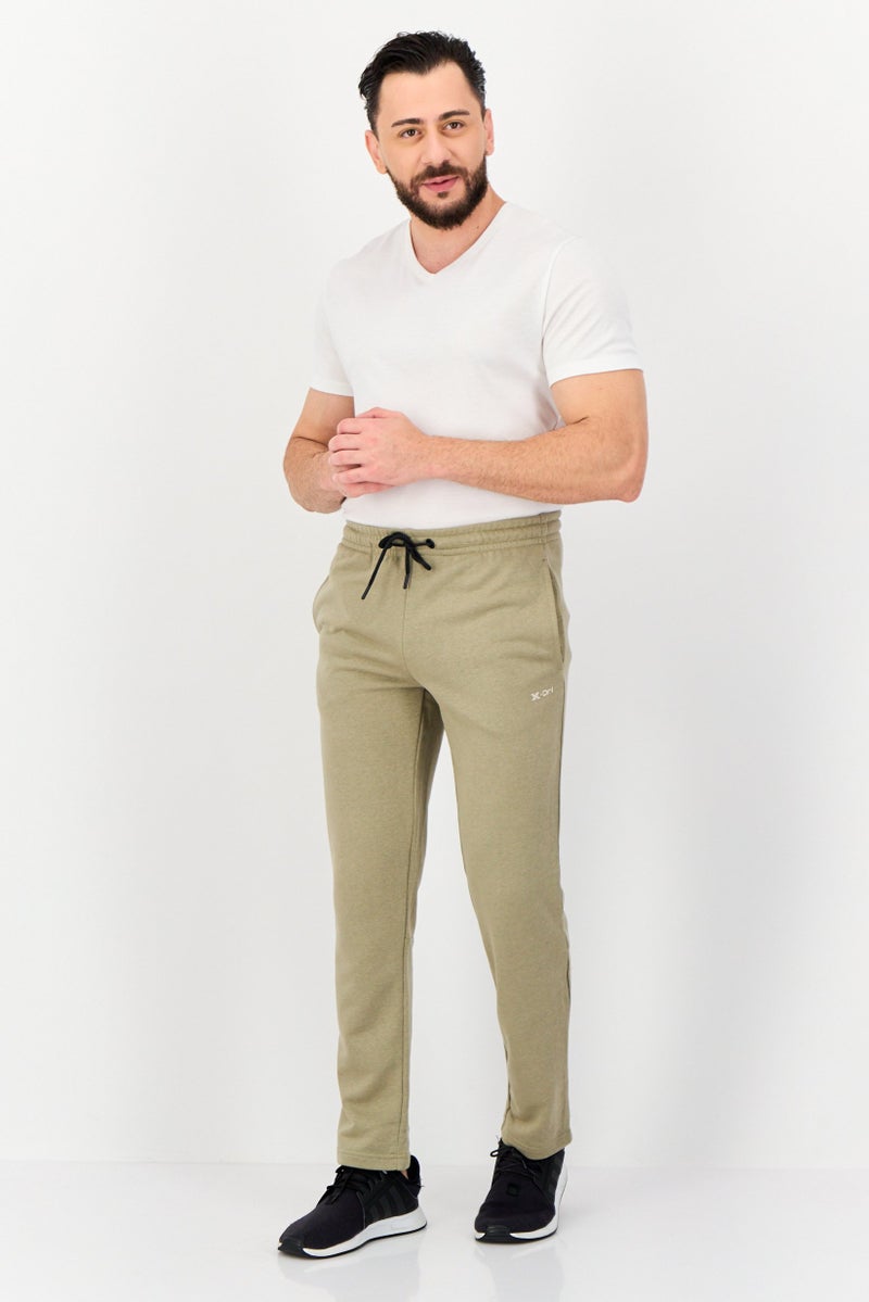 RBX Men Sportswear Fit Training Jogger Pants, Olive  - Image 4