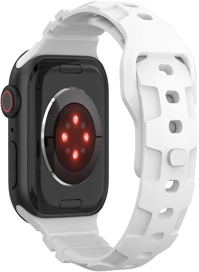 Next Next store Silicone Sport Band - Adjustable Breathable Strap Compatible with iWatch Series 1/2/3/4/5/6/7/8/9/10/Ultra/2 42/44/45/49mm