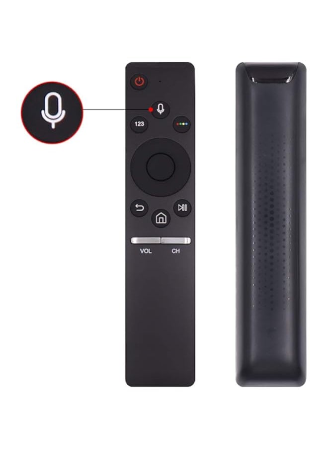 HuHa - BN59-01266A Replacement Voice Remote Control for All Samsung Smart TV RMCSPM1AP1 BN5901266A UN50MU630D UN65MU850D UN43MU630D UN55MU630D UN55MU650D UN55MU700D UN55MU800D QN65Q7FD UN75MU630D UN65MU650D - Image 1