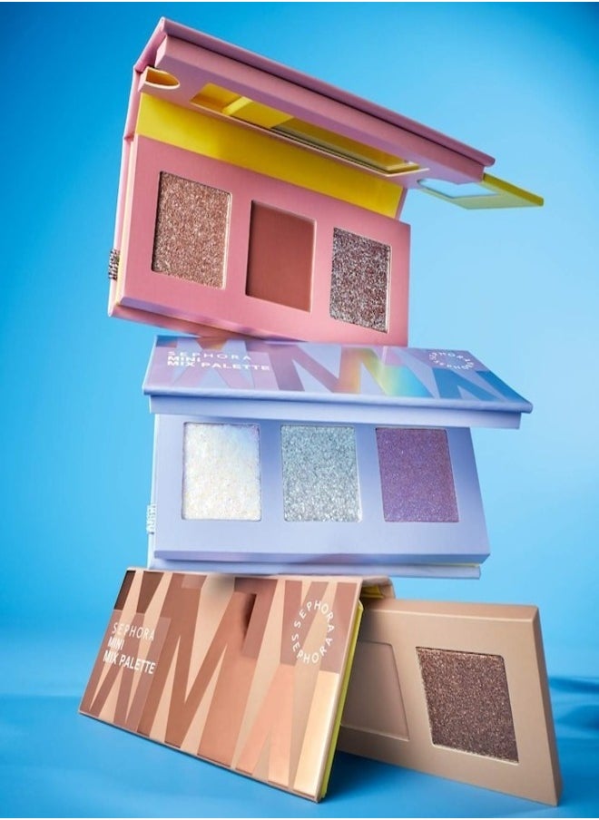 SEPHORA - SEPHORA COLLECTION Mini Mix Eyeshadow Palette –  Ethereal Lilac (Matte & Shimmer Finishes) - Image 1