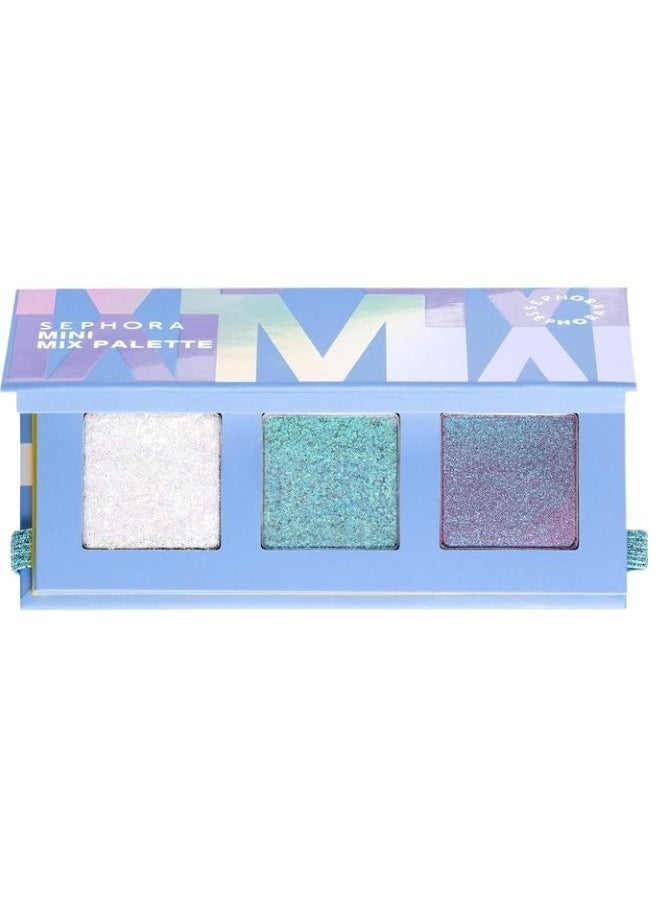SEPHORA SEPHORA COLLECTION Mini Mix Eyeshadow Palette –  Ethereal Lilac (Matte & Shimmer Finishes)  - Image 1