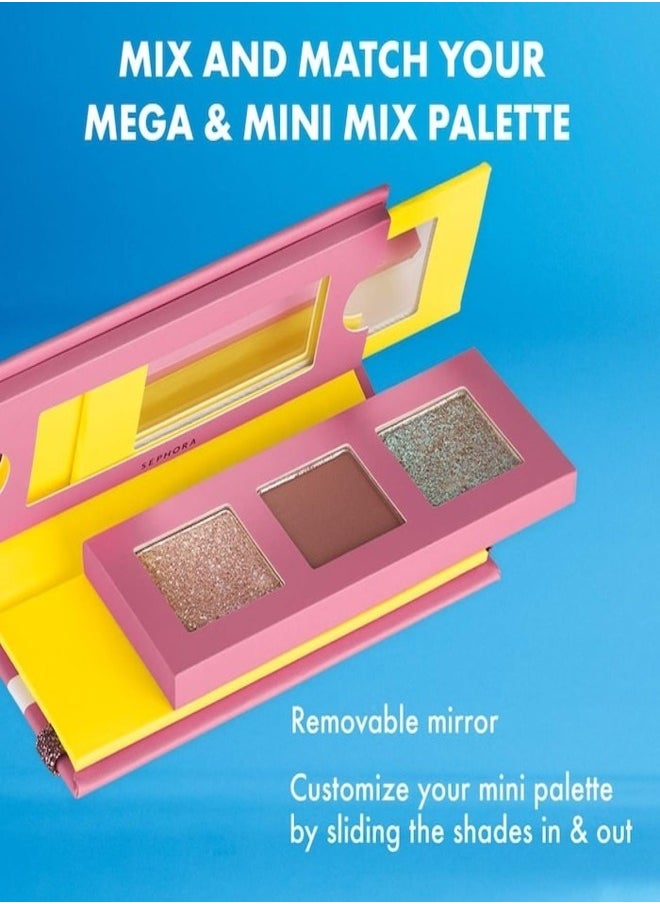 SEPHORA - SEPHORA COLLECTION Mini Mix Eyeshadow Palette –  Ethereal Lilac (Matte & Shimmer Finishes) - Image 1