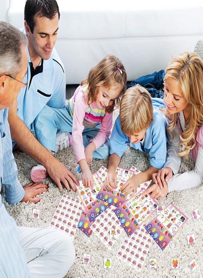 Leezead Birthday Bingo Game, 24 Players Birthday Party Bingo Games Birthday Bingo Cards Happy Birthday Bingo Game Cards for Adults Home School Classroom Activities Family Birthday Party Supplies - Image 4