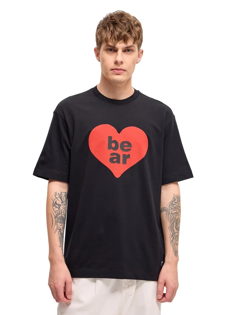 ذا بير هاوس Men’s Cotton T-Shirt – Soft, Breathable & Comfortable, Perfect for Casual Wear, Ideal for Everyday & Summer Wear