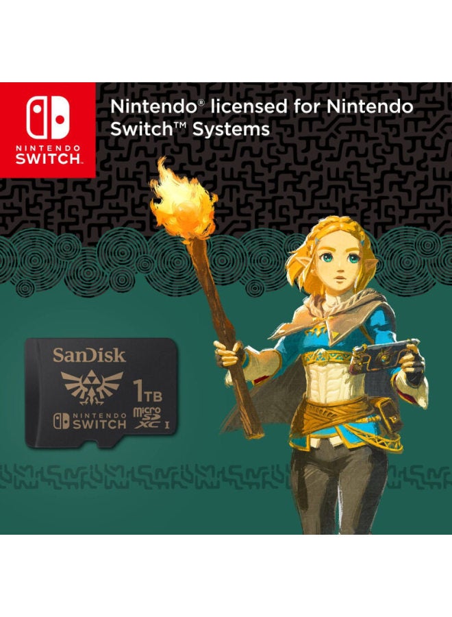 Sandi Nintendo co-branded 1TB memory card NS Switch The Legend of Zelda: Kingdom of Tears limited card applicable - Capacity: 1TB - Image 3