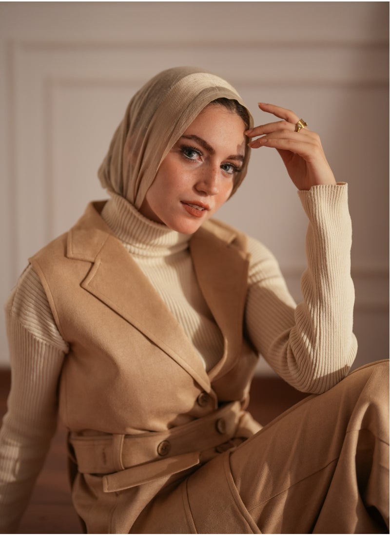 ماركة غير محددة سوت شمواه مبطن - استايل واسع وأنيق بألوان متعددة  - Image 4