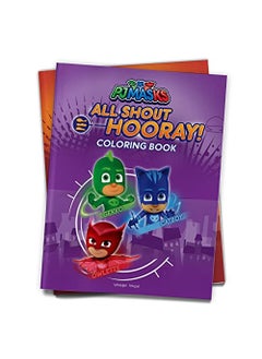 Wonder House Books PJ Masks All Shout Hooray Coloring Book For Kids 